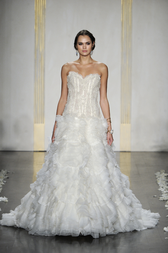 lazaro fall 2012 wedding dresses Lazaro Bridal Collection 2012 at Bridal Reflections of New York