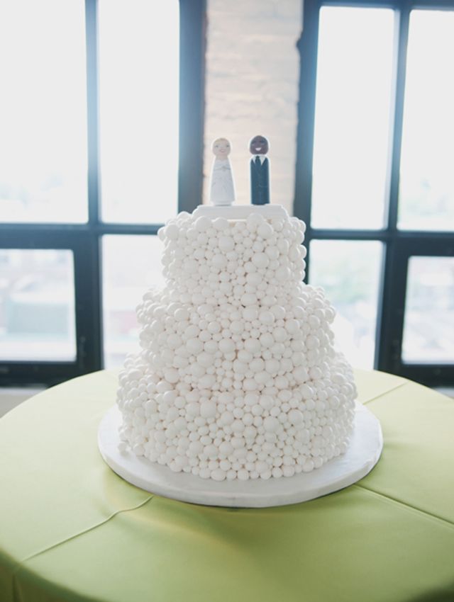 Fabulous Candy-Covered Wedding Cakes