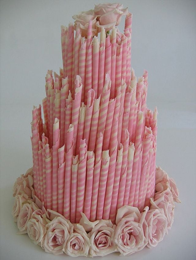 Fabulous Candy-Covered Wedding Cakes