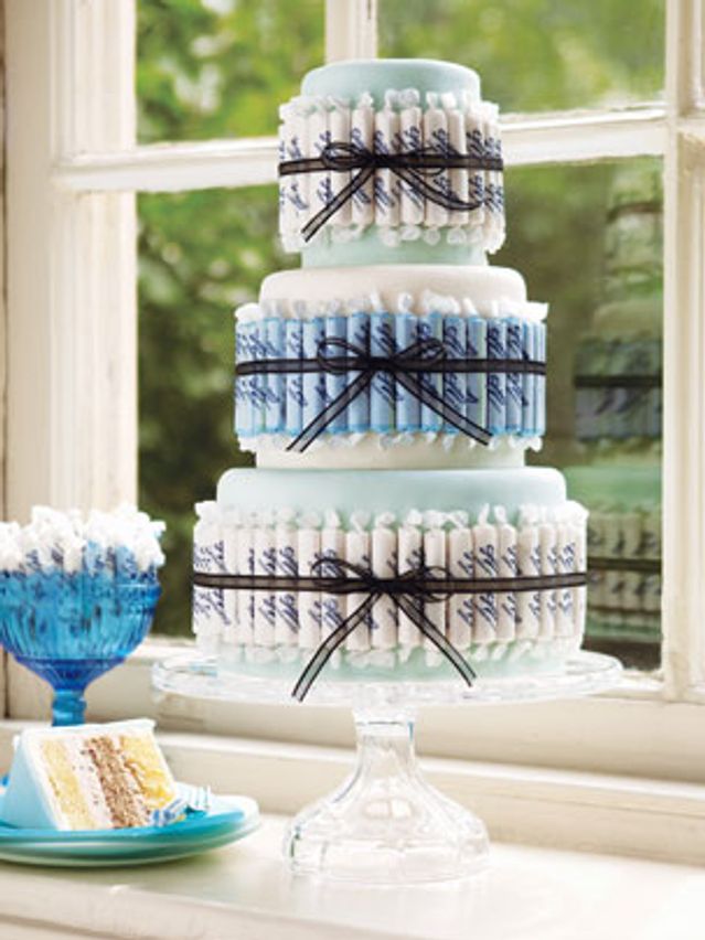 Fabulous Candy-Covered Wedding Cakes