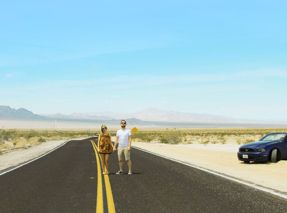 A Road Trip-Turned-Wedding-Turned-Honeymoon