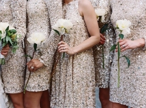 Sequin Bridesmaid Dresses Your Friends Will Adore