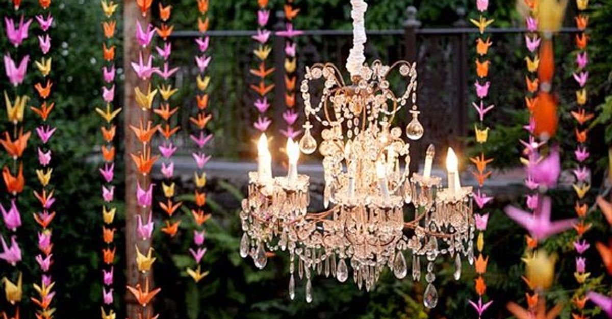 BudgetFriendly Paper Wedding Decorations Weddingbells