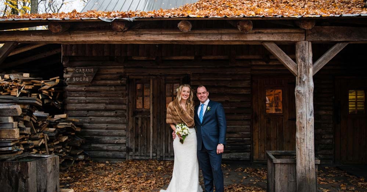 A Sugar Shack Wedding in Rigaud, Quebec Weddingbells