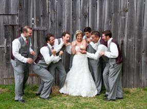 A Rustic Barn Wedding In Milton, Ontario