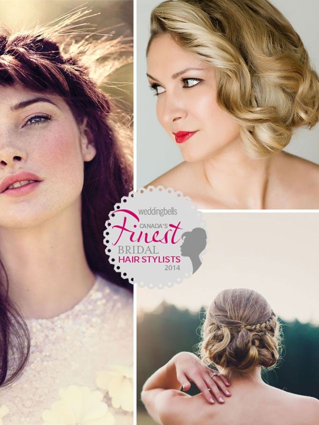 Canada's Finest Bridal Hair Stylists Of 2014