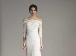2017 Wedding Dress Trend You Need To Know About: Off-The-Shoulder Silhouettes