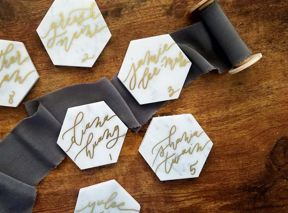 The Coolest New Wedding Calligraphy Ideas