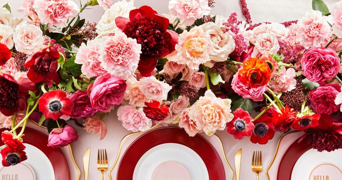 Red And Pink Themes Weddingbells