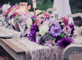 These Ultra Violet Wedding Details Are What's Hot For 2018