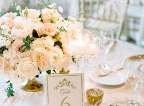 12 Gorgeous Ways To Number Your Tables