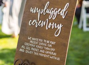 This Burlington, Ontario Duo Makes The Coolest Calligraphy Wedding Details