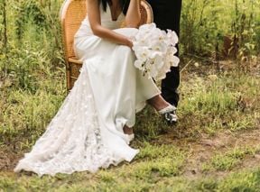 Jess Lam's Modern, Rustic, Floral-Filled Wedding in Delhi, Ontario
