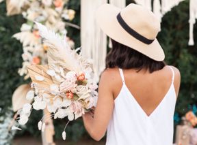A Boho Backyard Picnic Styled Shoot