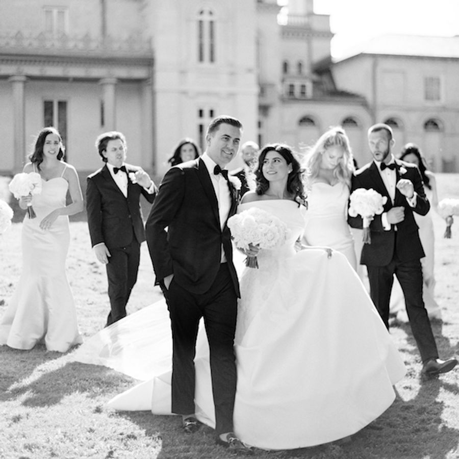 An Elegant, Old Hollywood-Inspired Wedding in Hamilton, Ontario -  Weddingbells